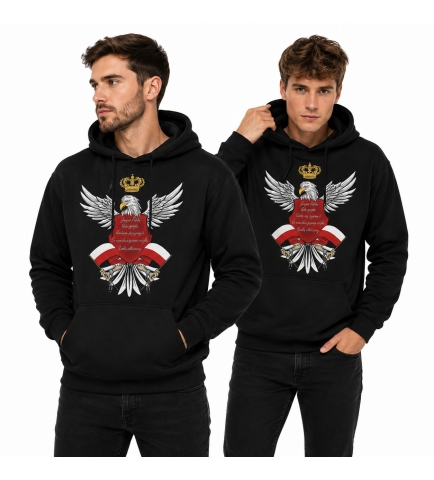 BLUZA Z KAPTUREM JAM JEST